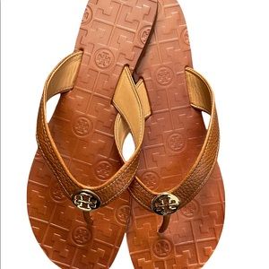 NEW Tory Burch THORA Sandals TAN Size 10